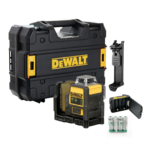 DCE0811GNT DeWALT dviejų linijų lazerinis nivelyras + DOVANA!