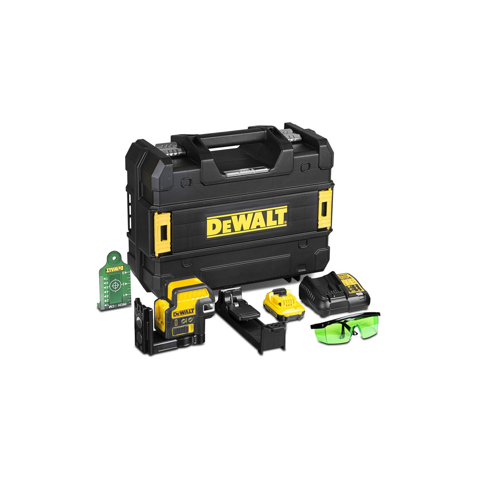 dce0822d1g-dewalt-kryzminis-lazerinis-nivelyras DCE0822D1G DeWALT kryžminis lazerinis nivelyras - Image 1