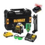 DCE089D1G DeWALT kryžminių linijų lazeris (1x2.0 Ah) + DOVANA!