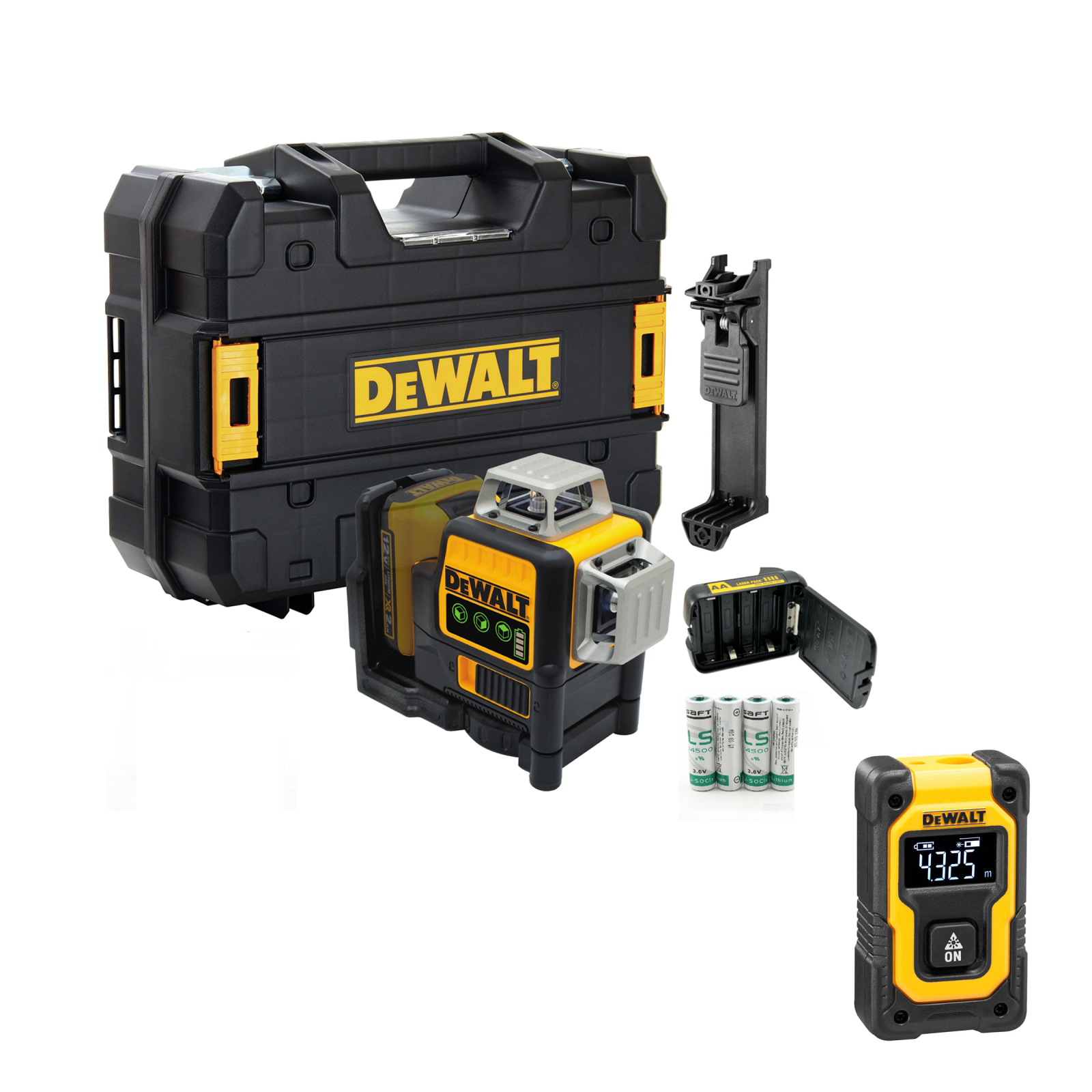 dce089gnt-dewalt-kryzminiu-liniju-lazeris-dw055pl-dewalt-lazerinis-atstumu-matuoklis-16-m-dovana DCE089GNT DeWALT kryžminių linijų lazeris + DW055PL DeWALT lazerinis atstumų matuoklis (16 m) + DOVANA! - Image 1