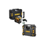 DCE089RNT DeWALT kryžminių linijų lazeris + DWST1-81079 DeWALT TSTAK radijo imtuvas + DOVANA!