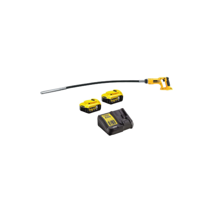 DCE531P2 DeWALT 18V betono vibratorius (2x5.0 Ah)