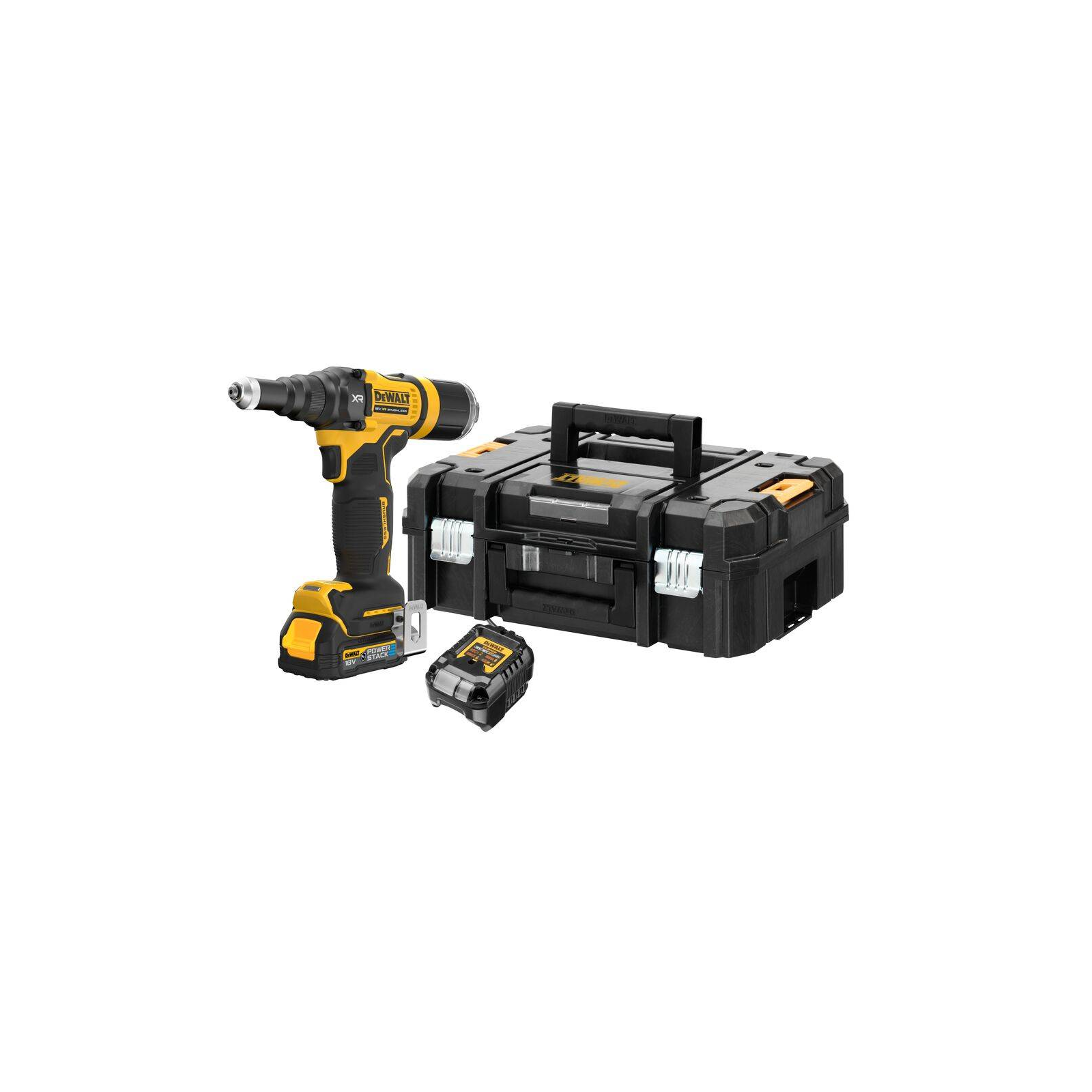 dcf403e1gt-dewalt-18v-akumuliatorinis-kniediklis-1x17-ah DCF403E1GT DeWALT 18V akumuliatorinis kniediklis (1x1.7 Ah) - Image 1