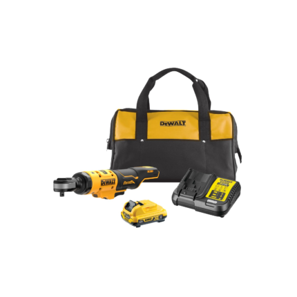 DCF503D1 DeWALT 12V akumuliatorinė terkšlė 3/8" (1x2.0 Ah)
