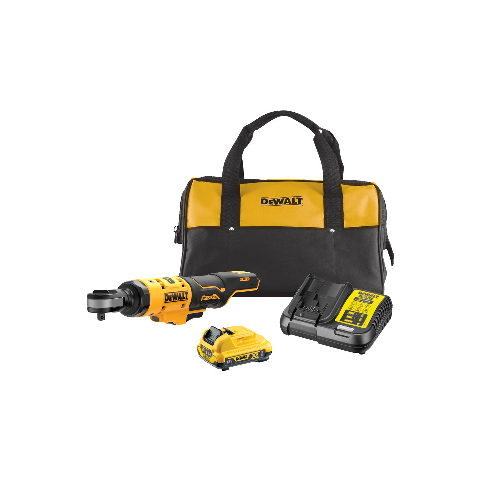 dcf503d1-dewalt-12v-akumuliatorine-terksle-38-1x20-ah DCF503D1 DeWALT 12V akumuliatorinė terkšlė 3/8" (1x2.0 Ah) - Image 1