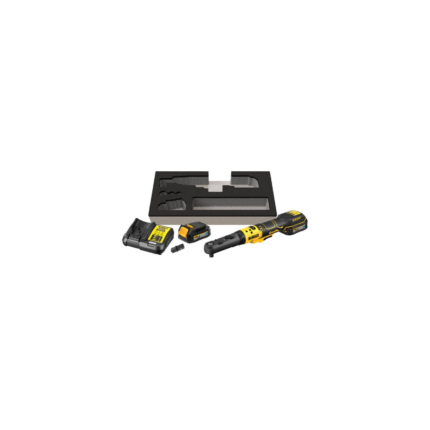 DCF510E2G DeWALT 18V akumuliatorinė terkšlė 1/2", 3/8" (2x1.7 Ah)