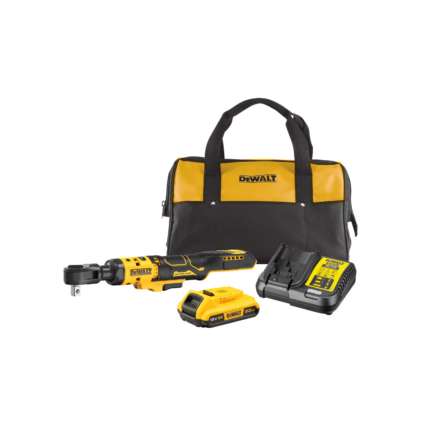 DCF512D1 DeWALT 18V akumuliatorinė terkšlė 1/2" (1x2.0 Ah)