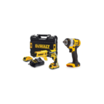 DCF809N DeWALT 18V smūginis suktuvas + DCF620D2K 18V gipskartonio suktuvas (2x2.0 Ah)