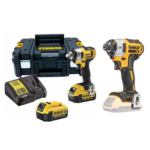 DCF880M2 DeWALT 18V aukšto sukimo momento smūginis veržliasukis + DCF887N 18V XR Li-Ion smūginis suktuvas