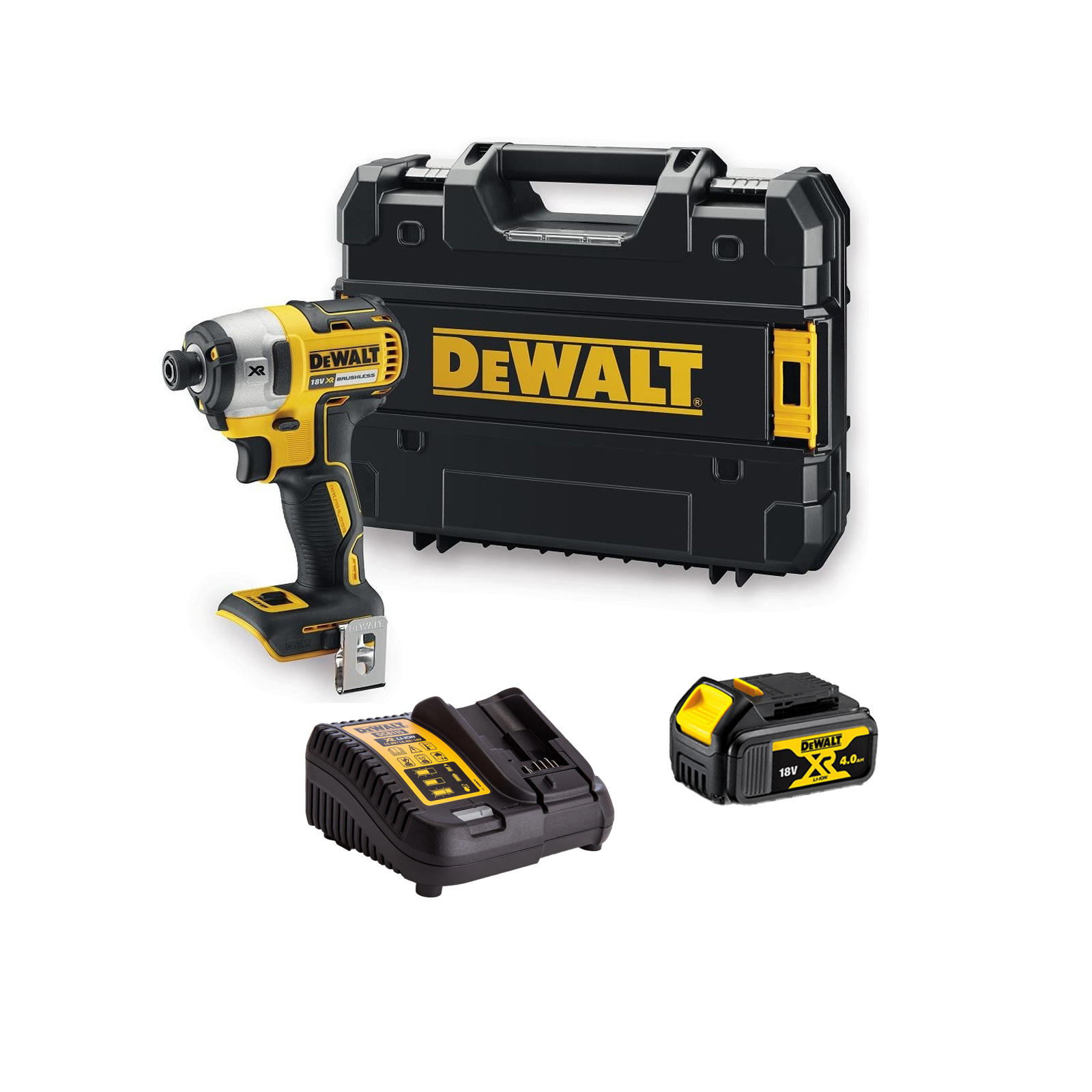 dcf887m1t-dewalt-18v-smuginis-suktuvas-1x40-ah DCF887M1T DeWALT 18V smūginis suktuvas (1x4.0 Ah) - Image 1