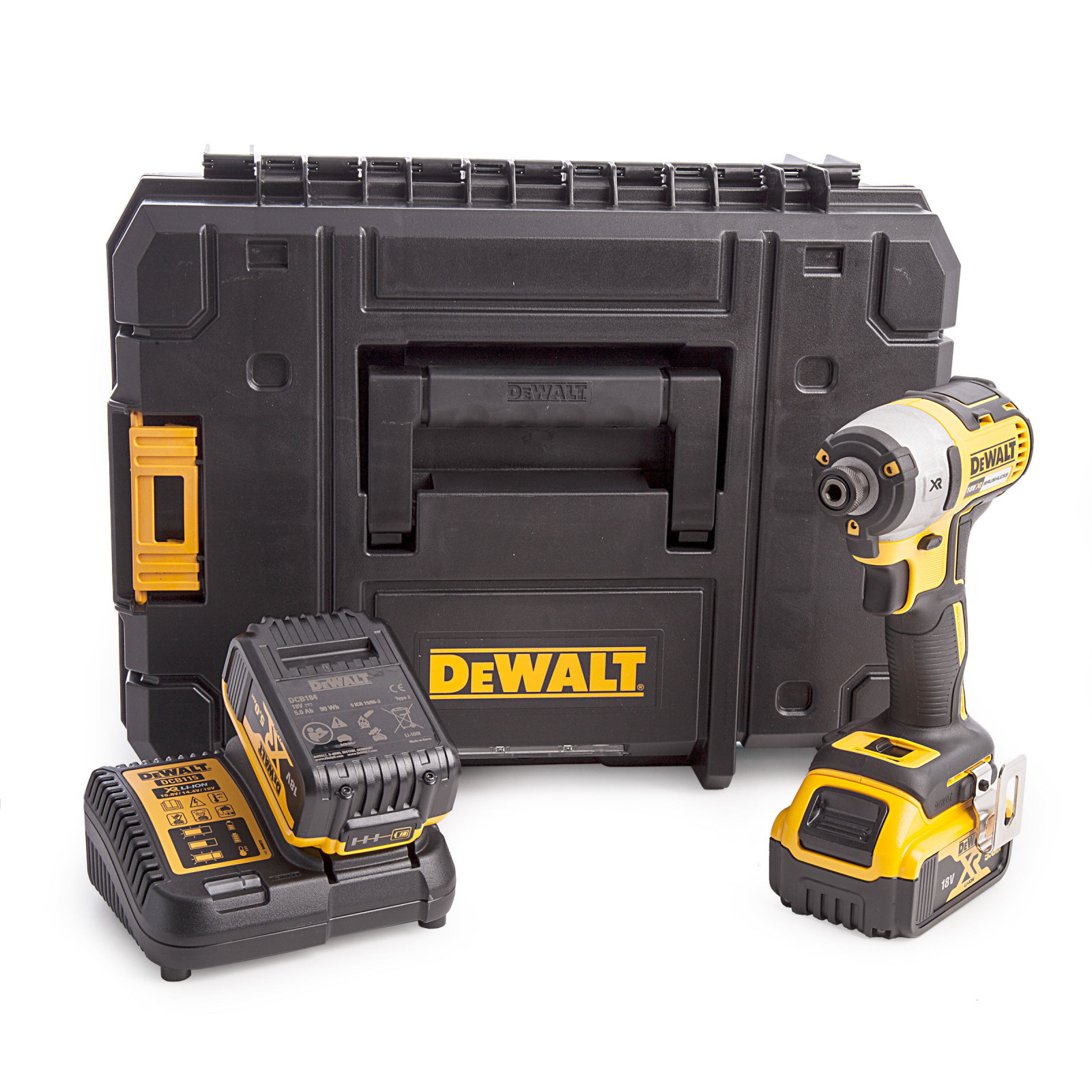 dcf887p2-dewalt-18v-smuginis-suktuvas-2x50-ah DCF887P2 DeWALT 18V smūginis suktuvas (2x5.0 Ah) - Image 1