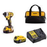 DCF887P2C DeWALT 18V smūginis suktuvas (2x5.0 Ah)