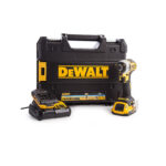 DCF888D2B DeWALT 18V Bluetooth bešepetėlinis smūginis suktuvas (2x2.0 Ah)