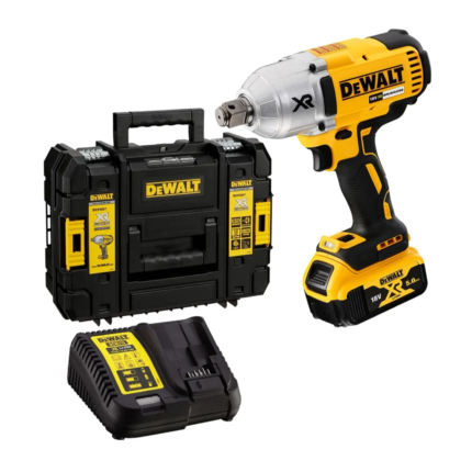 DCF897P1 DeWALT 18V 3/4" smūginis veržliasukis (1x5.0 Ah)