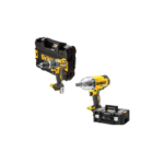 DCF899HNT DeWALT 18V smūginis veržliasukis + DCD796NT DeWALT 18V suktuvas – smūginis gręžtuvas