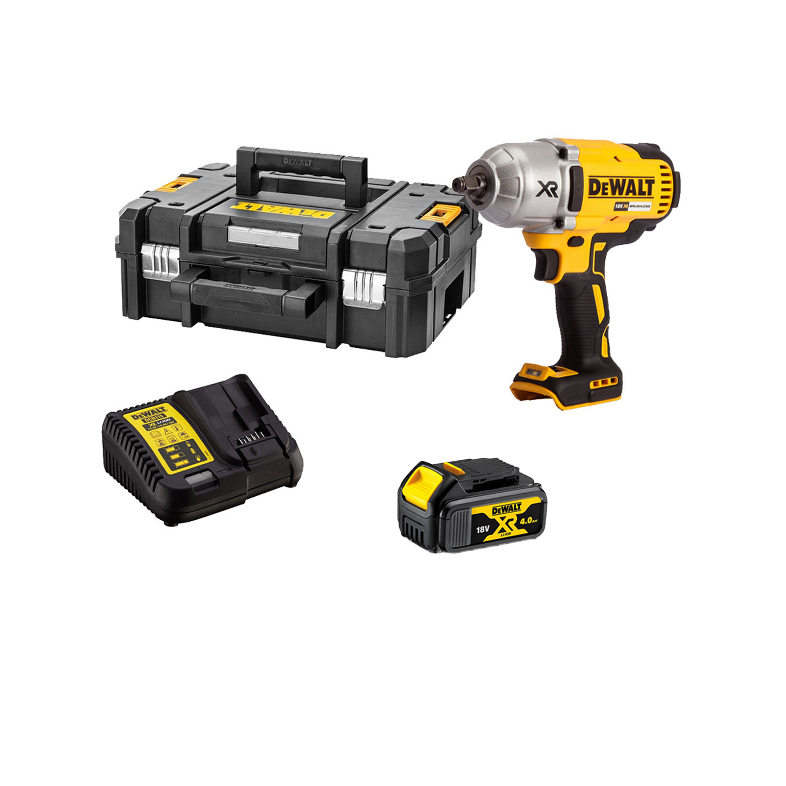 dcf899m1t-dewalt-18v-smuginis-verzliasukis-1x40-ah DCF899M1T DeWALT 18V smūginis veržliasukis (1x4.0 Ah) - Image 1