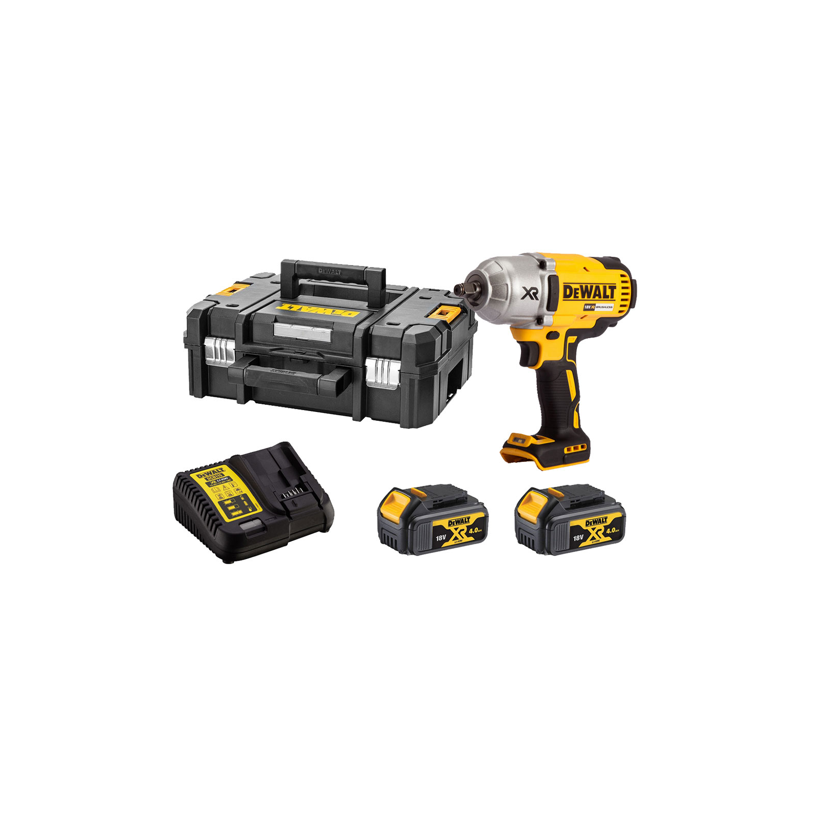 dcf899m2-dewalt-18v-smuginis-verzliasukis-2x40-ah DCF899M2 DeWALT 18V smūginis veržliasukis (2x4.0 Ah) - Image 1
