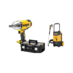 DCF899NT DeWALT 18V smūginis veržliasukis + DXPW001E aukšto slėgio plovykla