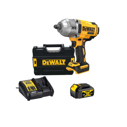 DCF900M1T DeWALT 18V smūginis veržliasukis 1/2" (1x4.0 Ah)