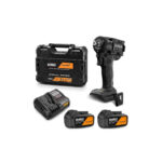 DCF92MP2T DeWALT 18V XR kompaktiškas smūginis veržliasukis (2x5.0 Ah)