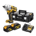 DCF961P2G DeWALT 18V smūginis veržliasukis 1/2" (2x5.0 Ah)