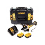 DCG405M2 DeWALT 18V kampinis šlifuoklis (2x4.0 Ah)