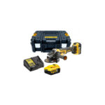 DCG405P2 DeWALT 18V kampinis šlifuoklis (2x5.0 Ah)