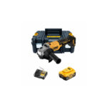 DCG408P1T DeWALT 18V kampinis šlifuoklis 125 mm (1x5.0 Ah)
