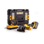 DCG414T2 DeWALT FLEXVOLT 54V kampinis šlifuoklis (2x6.0 Ah)