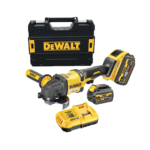 DCG418T2 DeWALT FLEXVOLT 54V kampinis šlifuoklis (2x6.0 Ah)