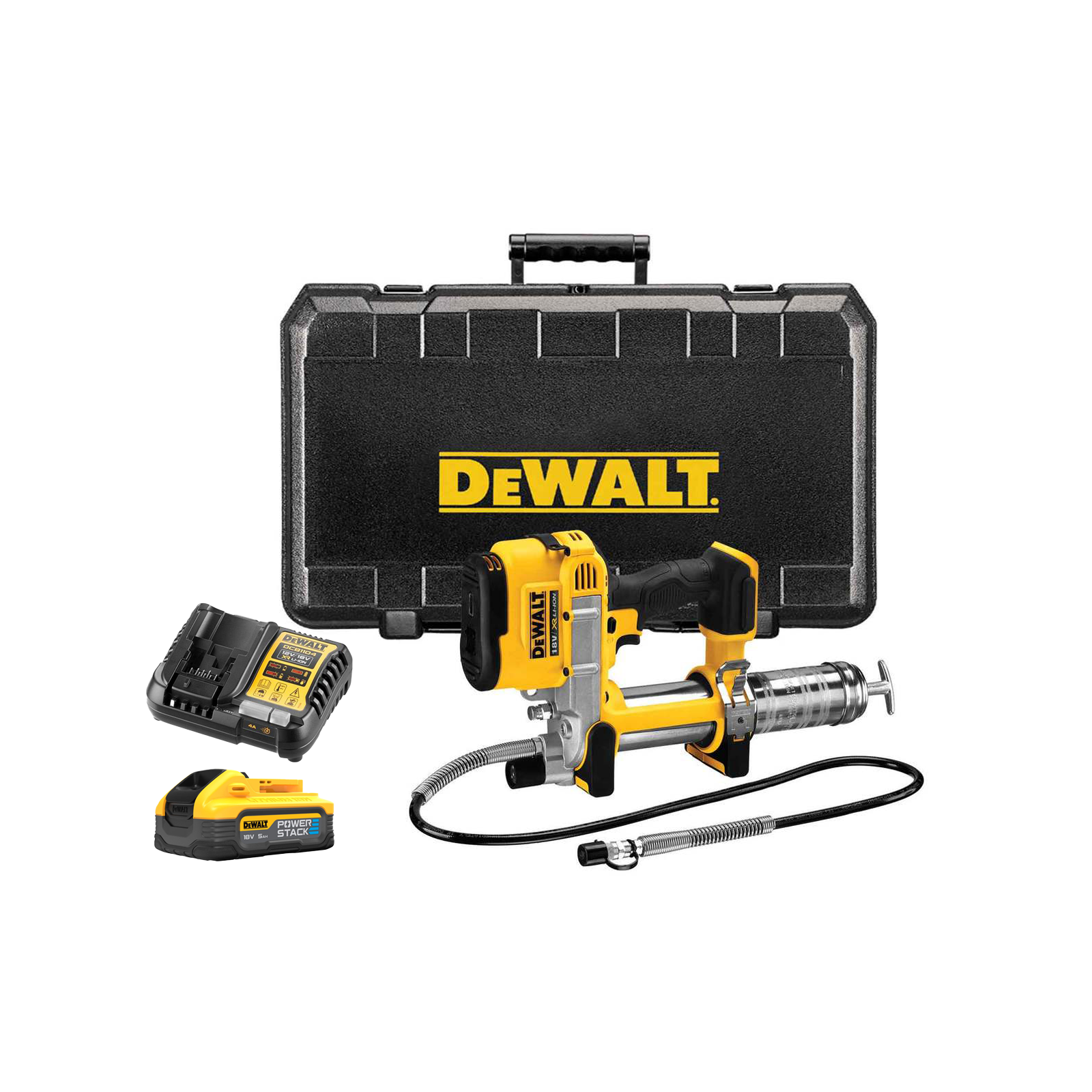 dcgg571h1-dewalt-18v-tepalo-pistoletas-1x50-ah DCGG571H1 DeWALT 18V tepalo pistoletas (1x5.0 Ah) - Image 1