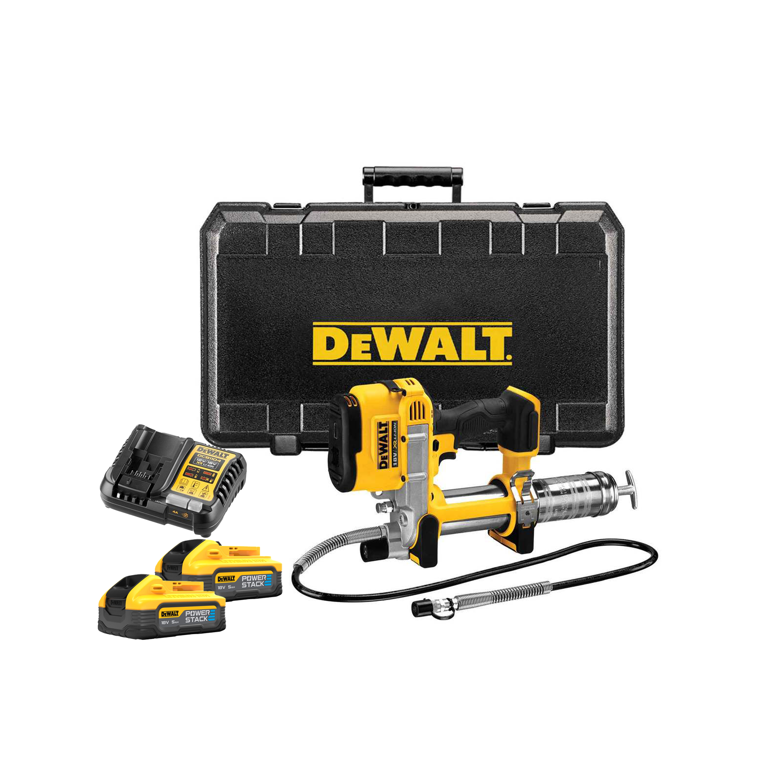 dcgg571h2-dewalt-18v-tepalo-pistoletas-2x50-ah DCGG571H2 DeWALT 18V tepalo pistoletas (2x5.0 Ah) - Image 1