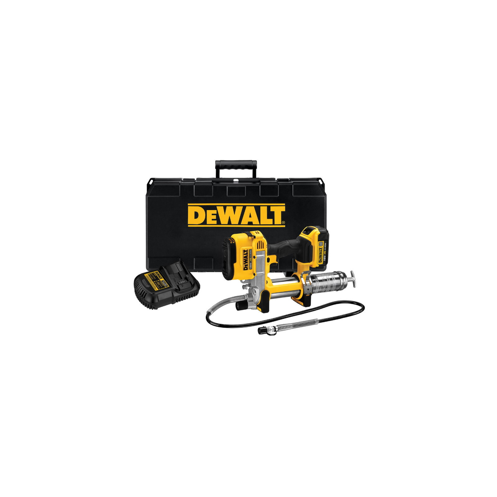 dcgg571m1-dewalt-18v-tepalo-pistoletas-1x40-ah DCGG571M1 DeWALT 18V tepalo pistoletas (1x4.0 Ah) - Image 1