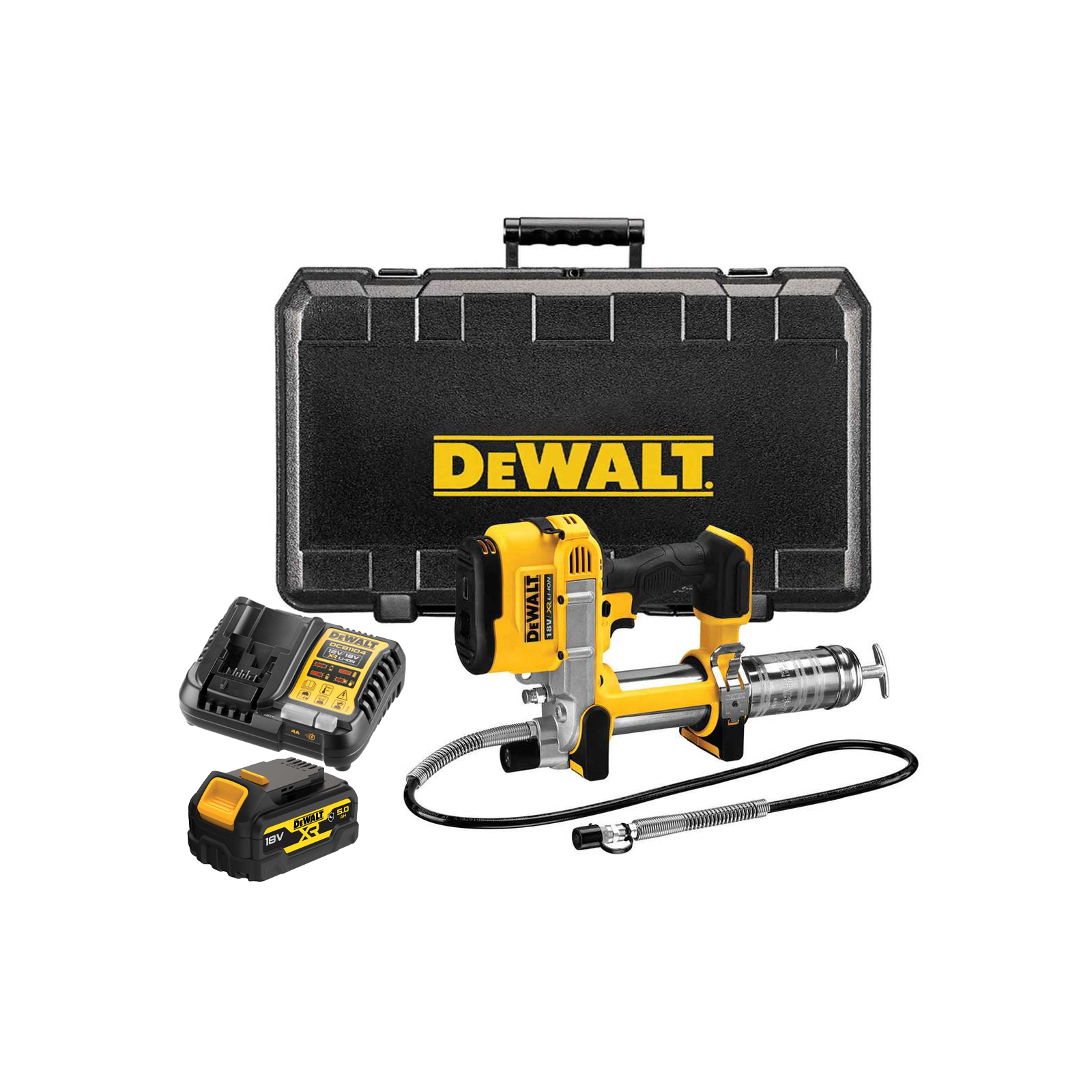 dcgg571p1g-dewalt-18v-tepalo-pistoletas-1x50-ah DCGG571P1G DeWALT 18V tepalo pistoletas (1x5.0 Ah) - Image 1