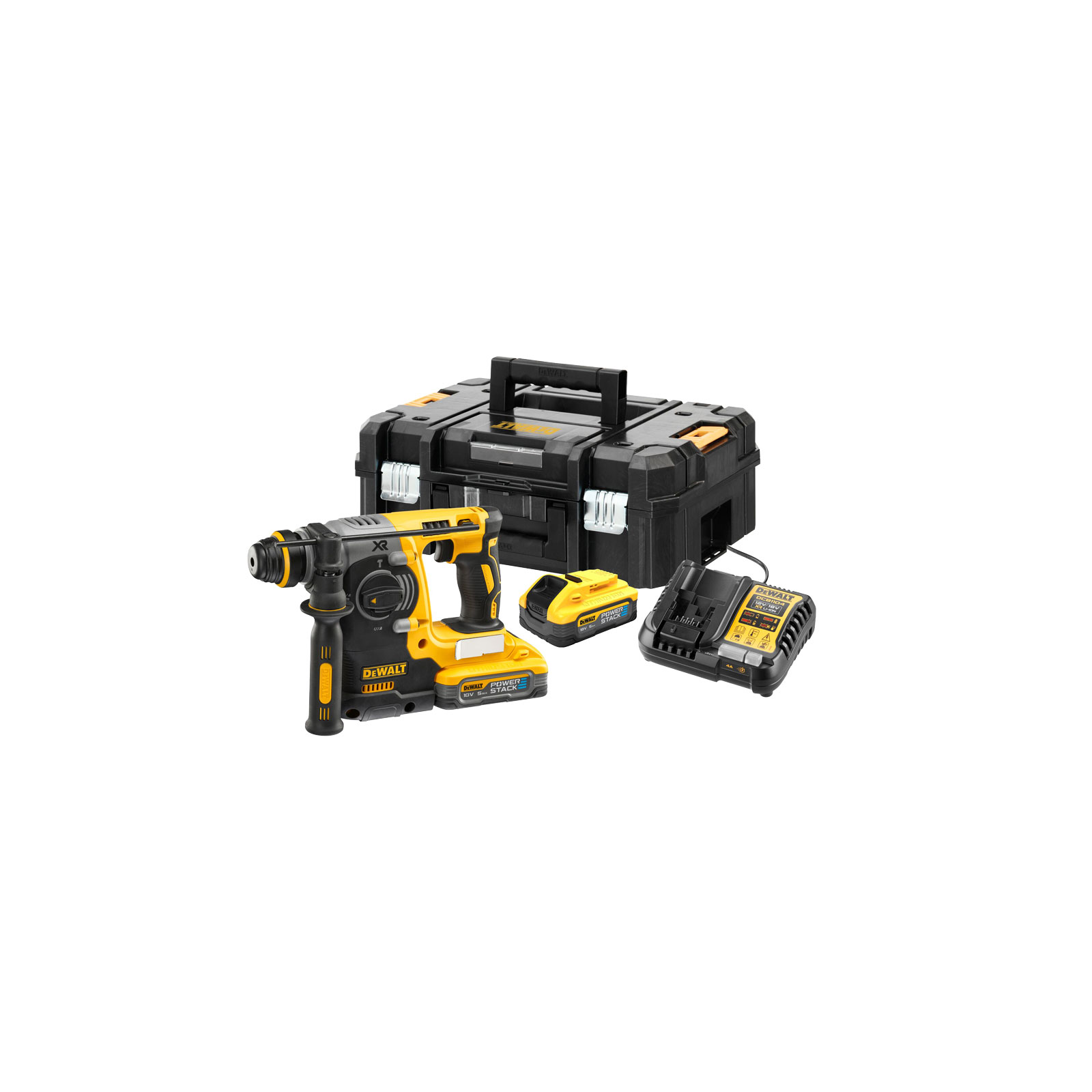 dch273h2t-dewalt-18v-sds-plus-perforatorius-2x50-ah DCH273H2T DeWALT 18V SDS-Plus perforatorius (2x5.0 Ah) - Image 1