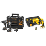 DCK200ME2GT DeWALT McLaren Edition 18V smūginis suktuvas + suktuvas-gręžtuvas (2x1.7 Ah) + DCF620NK juostinis suktuvas
