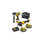 DCK2016T2T DeWALT 18V įrankių rinkinys (DCD999 + DCG418) (2x6.0 Ah)