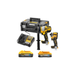 DCK2052H1E1T DeWALT smūginio suktuvo ir smūginio gręžtuvo rinkinys (1x1.7 Ah) (1x5.0 Ah)
