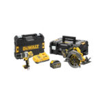DCK2056T2T DeWALT 18V/54V įrankių rinkinys (2x6.0 Ah)
