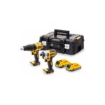DCK2060D2T DeWALT 18V suktuvas gręžtuvas + 18V smūginis suktuvas (2x2.0 Ah)