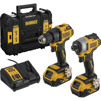 DCK2061P2T DeWALT 18V suktuvų rinkinys (2x5.0 Ah)