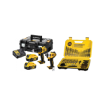 DCK2062M2T DeWALT 18V suktuvų-gręžtuvų rinkinys + DT71563 gražtų ir sukimo antgalių komplektas