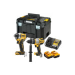 DCK2202P2T DeWALT suktuvo – smūginio gręžtuvo ir smūginio suktuvo rinkinys (2x5.0 Ah)