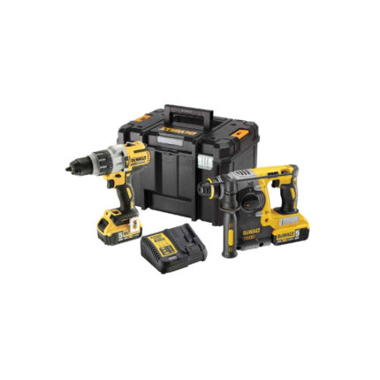 DCK229P2T DeWALT 18V suktuvo - gręžtuvo ir perforatoriaus (2x5.0 Ah)