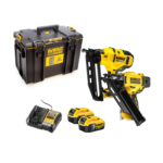 DCK246P2 DeWALT 18V akumuliatorinė viniakalė + DOVANA DCD796N suktuvas – gręžtuvas (2x5.0 Ah)