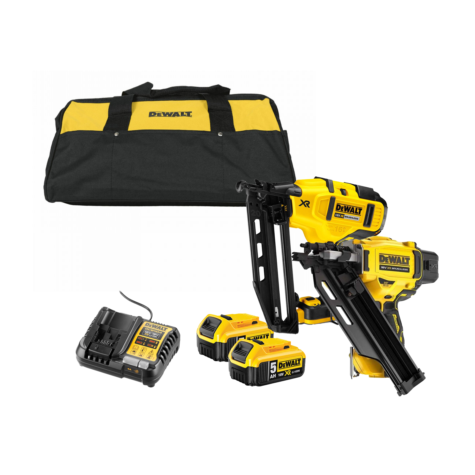 dck246p2c-dewalt-18v-akumuliatorine-viniakale-2x50-ah DCK246P2C DeWALT 18V akumuliatorinė viniakalė (2x5.0 Ah) - Image 1