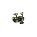 DCK250D2 DeWALT 18V suktuvų rinkinys (2x2.0 Ah)