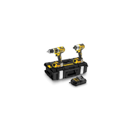 DCK250D2 DeWALT 18V suktuvų rinkinys (2x2.0 Ah)