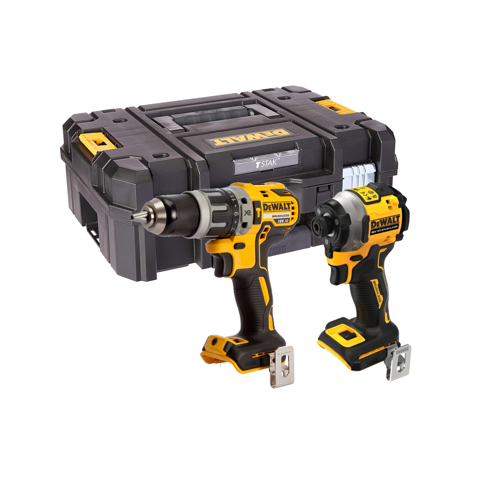 dck296nt-dewalt-18v-kompaktiskas-smuginis-suktuvas-suktuvas-greztuvas DCK296NT DeWALT 18V kompaktiškas smūginis suktuvas + suktuvas-gręžtuvas - Image 1