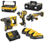 DCK305H3T DeWALT 18V įrankių rinkinys (3x5.0 Ah)